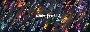 Tom Clancy's Rainbow Six Siege Character Roster and Operator Lineup HD wallpaper