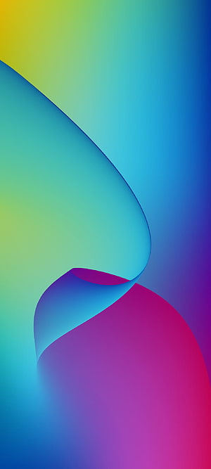 Vivo Y53 Abstract Gradient Wallpaper with Flowing Curves and Vibrant Color Transitions HD phone wallpaper