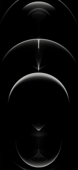 Minimalist Black and White Abstract Geometric Shapes Wallpaper HD phone wallpaper