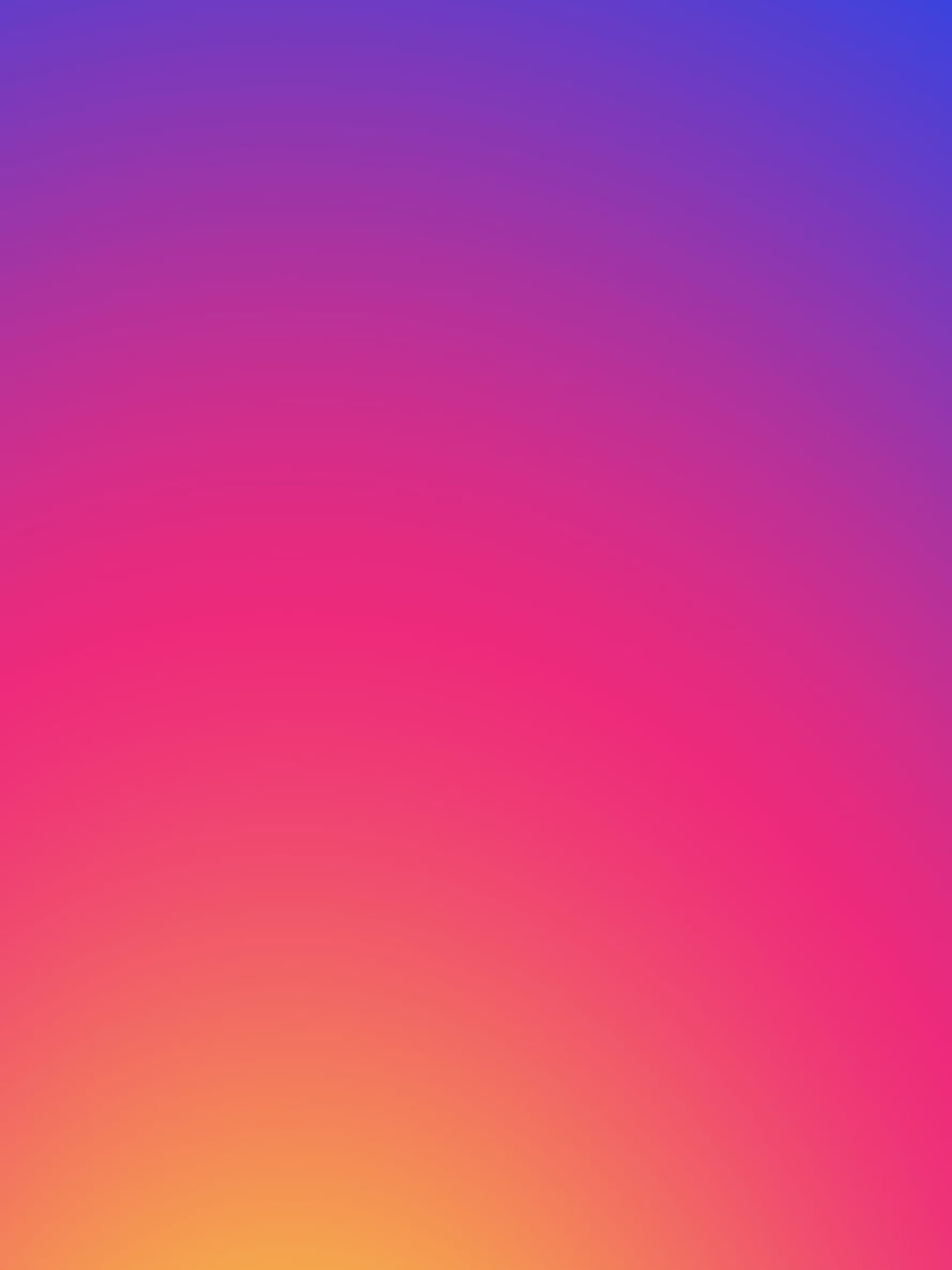 Vibrant Sunset Color Gradient Background with Smooth Purple to Orange Transition HD phone wallpaper
