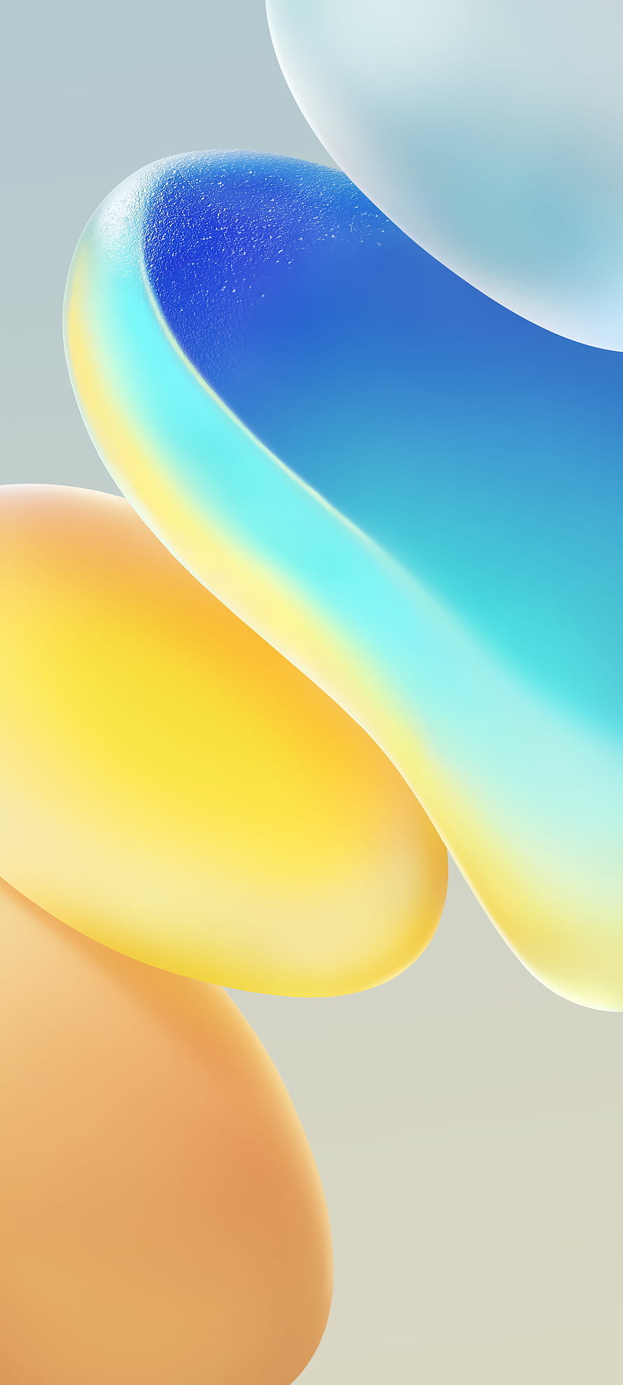 Vivo X80 Pro Abstract 3D Gradient Shapes Wallpaper HD phone wallpaper