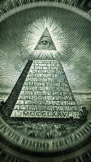 Eye of Providence on the Great Seal of the United States HD phone wallpaper