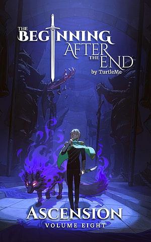 The Beginning After The End Ascension Volume Eight Cover Art by TurtleMe HD phone wallpaper
