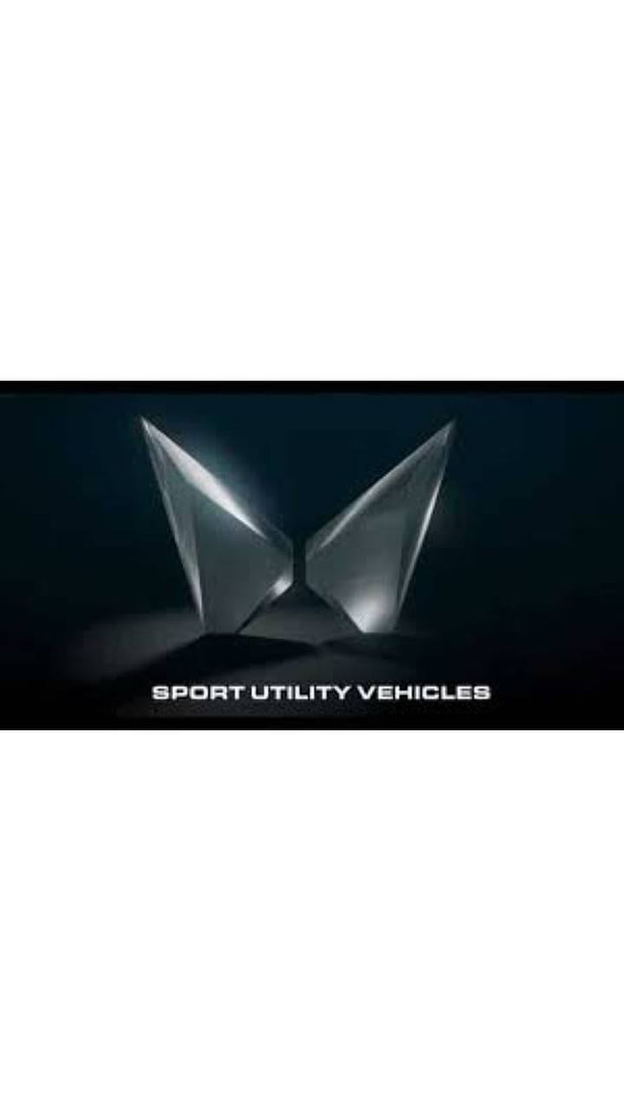 Mahindra SUV Emblem with Sport Utility Vehicles Text on Dark Background HD phone wallpaper