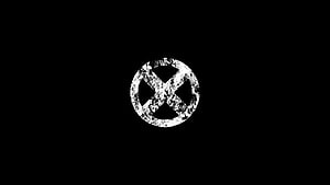 Ken Carson Grunge X Circle Logo on Black Background HD wallpaper