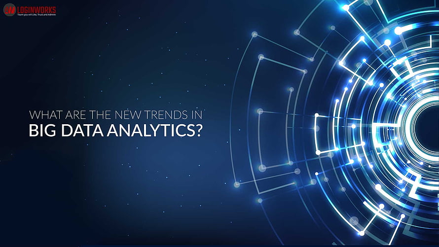 Futuristic Big Data Analytics Concept with Glowing Blue Circuit Network HD wallpaper
