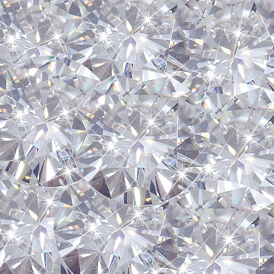 Sparkling Diamond Facets and Brilliant Light Reflections in a Close-Up Macro View HD phone wallpaper