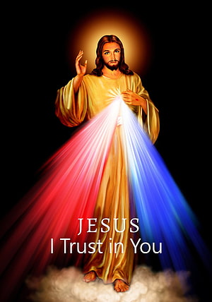 Sacred Jesus Divine Light Radiance with Sacred Heart and Halo on Clouds HD phone wallpaper