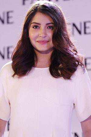 Anushka Sharma in a White Dress at a Paris Event HD phone wallpaper