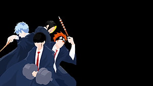 Mashle Anime Characters in Hogwarts Robes with Wands and Dumbbells HD wallpaper