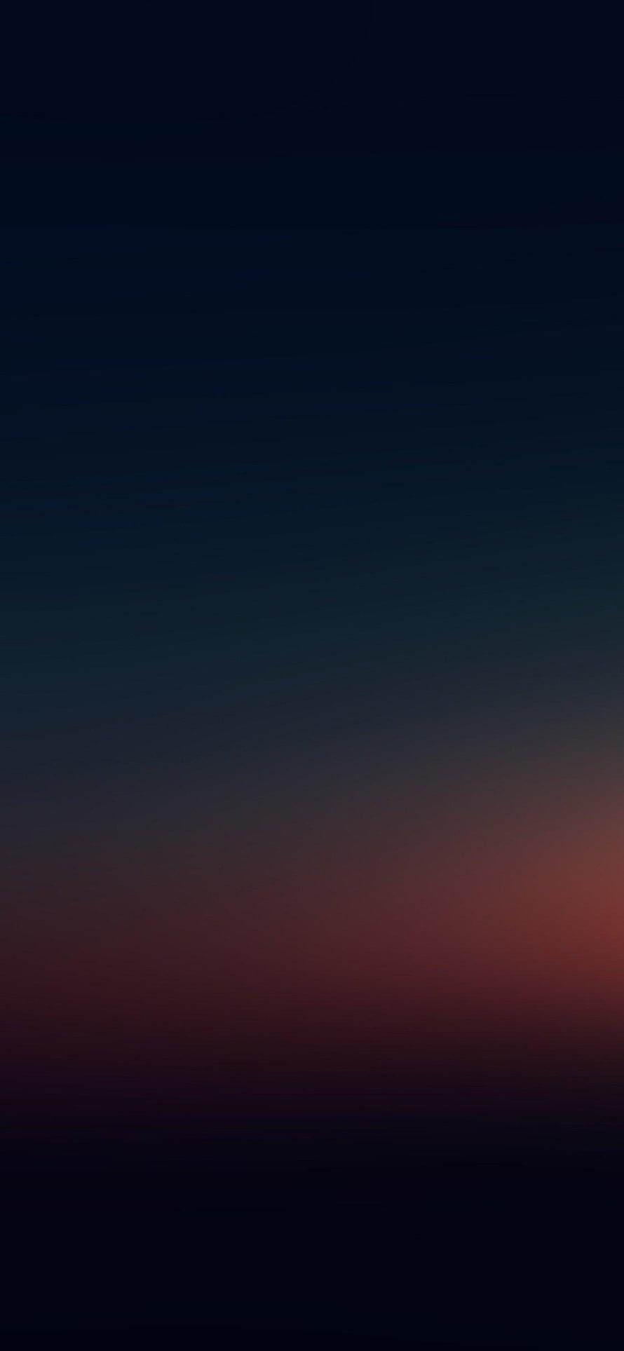 Dark Gradient Sky with Warm Horizon Glow for Minimalist Mobile Backgrounds HD phone wallpaper