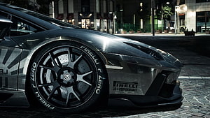 Lamborghini Aventador with Pirelli Tires and LB Performance Livery HD wallpaper