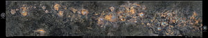 Panoramic Milky Way Galaxy with Star-Forming Nebulae and Cosmic Dust Lanes HD wallpaper