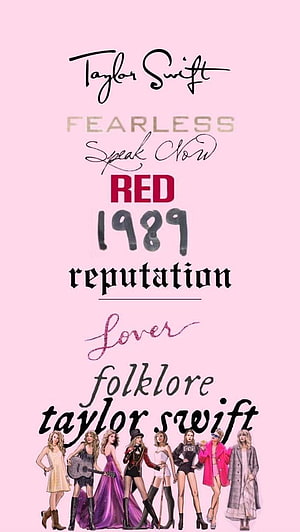 Taylor Swift Complete Album Collection Featuring All Studio Recordings and Eras HD phone wallpaper