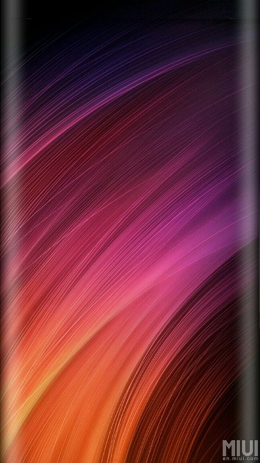 Vibrant Curved Light Streaks Abstract Gradient Wallpaper HD phone wallpaper
