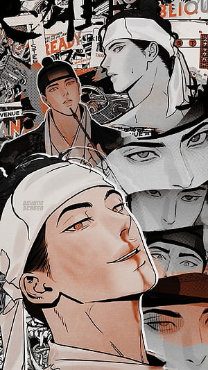 Yoon Seungho Painter of the Night Anime Character Collage Wallpaper HD phone wallpaper