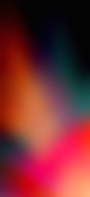 Vibrant Abstract Color Gradient with Blurred Orange, Pink, and Teal Hues on Dark Background HD phone wallpaper
