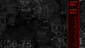 Lenovo ThinkPad AMD Radeon FX Circuit Board Tech Wallpaper HD wallpaper