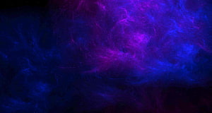 Vibrant Purple and Blue Cosmic Nebula Clouds in Deep Space HD wallpaper