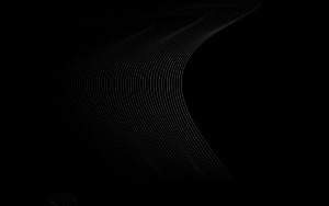 Minimalist Dark Abstract Flowing Lines on Black Background HD wallpaper