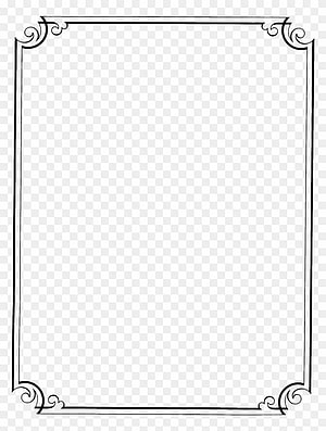 Elegant Black and White Ornamental Page Border Frame Design HD phone wallpaper