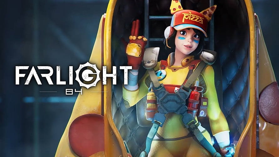 Farlight 84 Pizza Delivery Character in Yellow Suit and Red Cap HD wallpaper