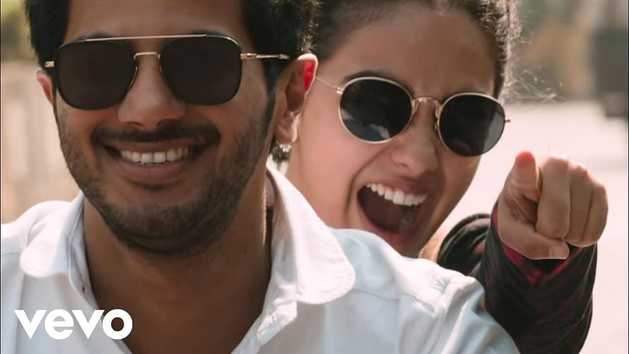 Suriya and Trisha in OK Kanmani Music Video Still HD wallpaper