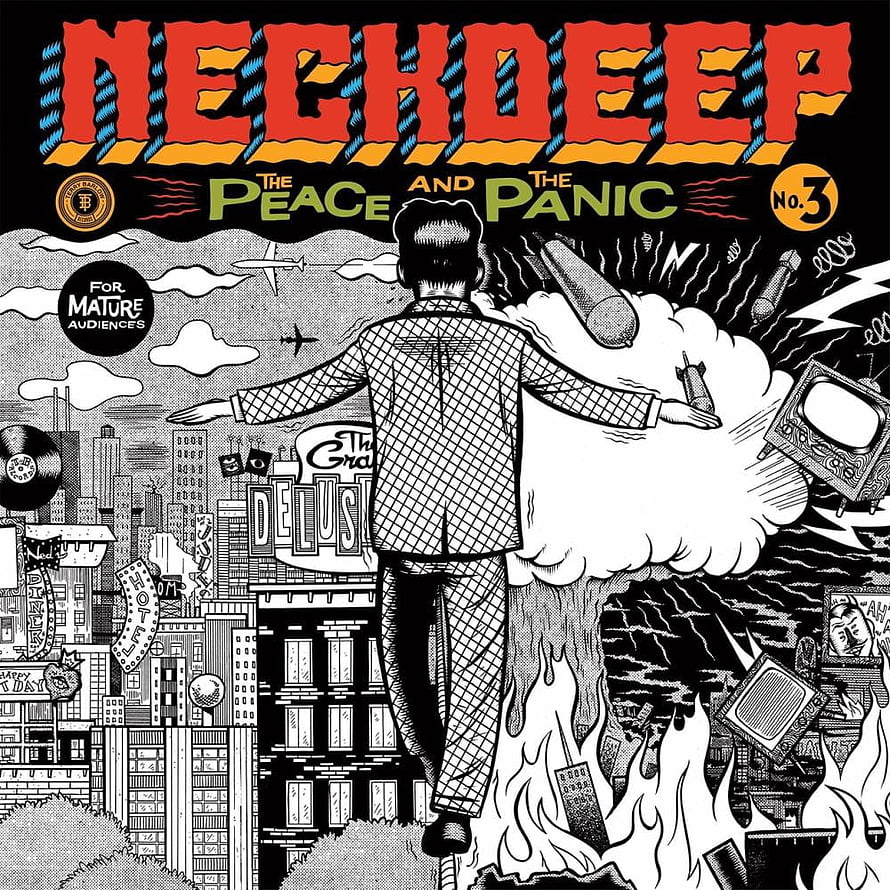 Neck Deep The Peace and The Panic Album Artwork Illustration HD phone wallpaper