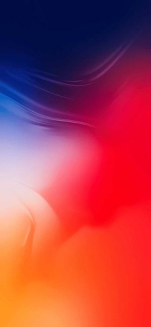 Vibrant Abstract Gradient Wallpaper with Flowing Blue Red and Orange Light Waves HD phone wallpaper