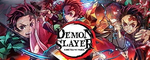 Demon Slayer Kimetsu no Yaiba Anime Character Group Artwork HD wallpaper