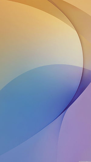 Samsung Galaxy J7 Prime Abstract Gradient Wallpaper with Soft Curves HD phone wallpaper