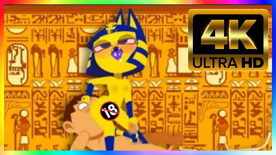 Zone Ankha Egyptian Pharaoh Character in Ancient Tomb Setting HD wallpaper