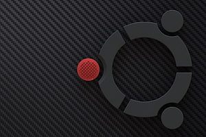 Lenovo ThinkBook Logo on Dark Carbon Fiber Texture with Red Accent HD wallpaper