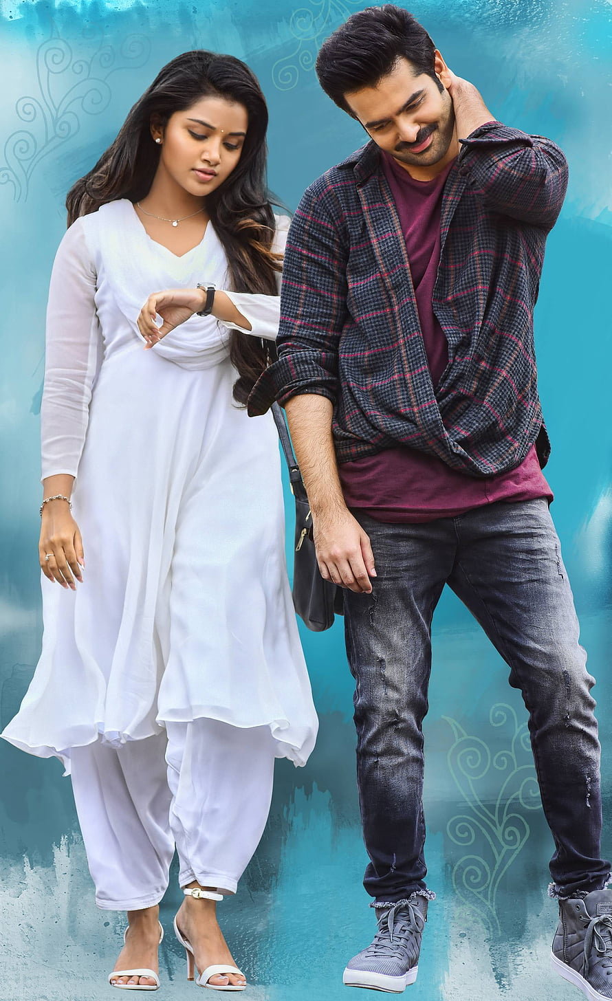 Ram Pothineni and Anupama in Hello Guru Prema Kosame promotional still HD phone wallpaper