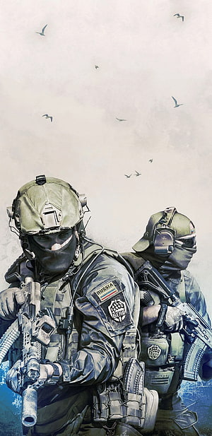 Escape from Tarkov Russian Bear Unit Tactical Soldiers Digital Art HD phone wallpaper