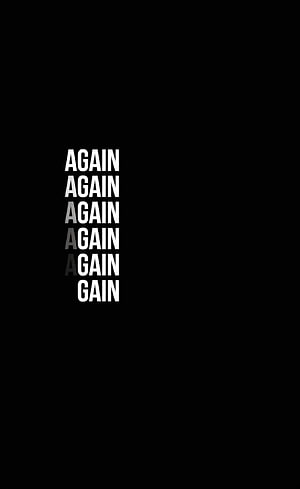Minimalist Motivational Typography with Fading Text on Black Background HD phone wallpaper