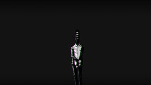 Oyasumi Punpun Tall Three-Eyed Figure in Dark Minimalist Setting HD wallpaper