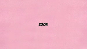 Igor Album Artwork by Tyler The Creator Minimalist Pink Background HD wallpaper