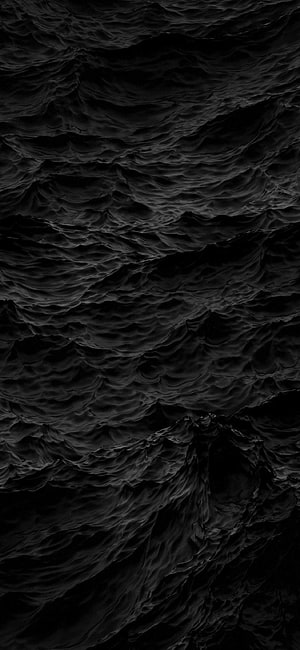 Dark Crumpled Black Texture Abstract Minimalist Wallpaper HD phone wallpaper