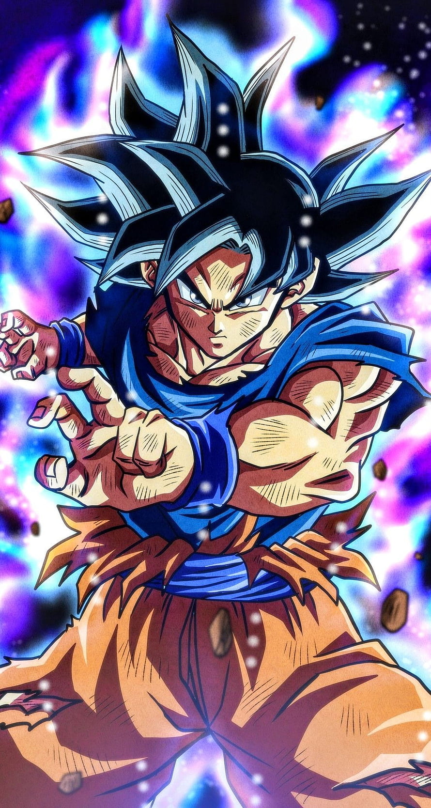 Goku Ultra Instinct Dragon Ball Anime Character Artwork HD phone wallpaper