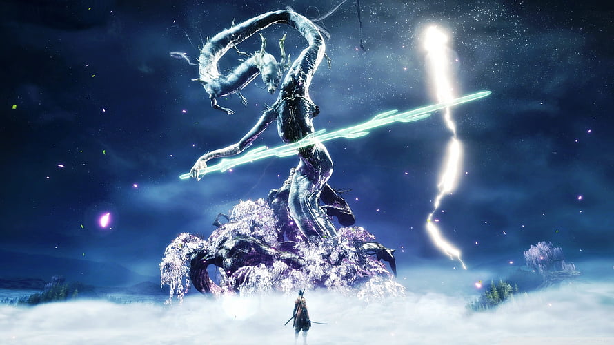 Sekiro Shadows Die Twice Divine Dragon Boss Fight Scene HD wallpaper
