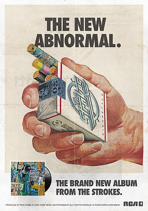 The Strokes The New Abnormal Album Cover Artwork HD phone wallpaper