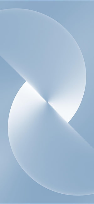 Minimalist Abstract Blue Geometric Wallpaper with Soft Curved Shapes and Subtle Depth HD phone wallpaper