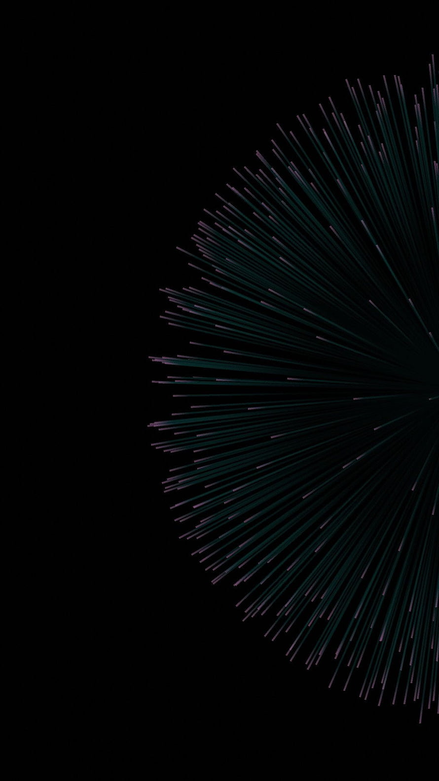 Minimalist Dark Radial Line Burst Abstract Wallpaper HD phone wallpaper