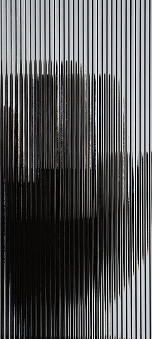 Abstract Vertical Line Art with Dark and Light Contrast HD phone wallpaper