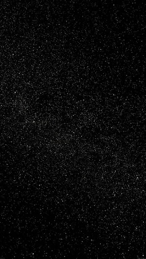 Pitch Black Starfield with Dense White Stars on Deep Space Background HD phone wallpaper