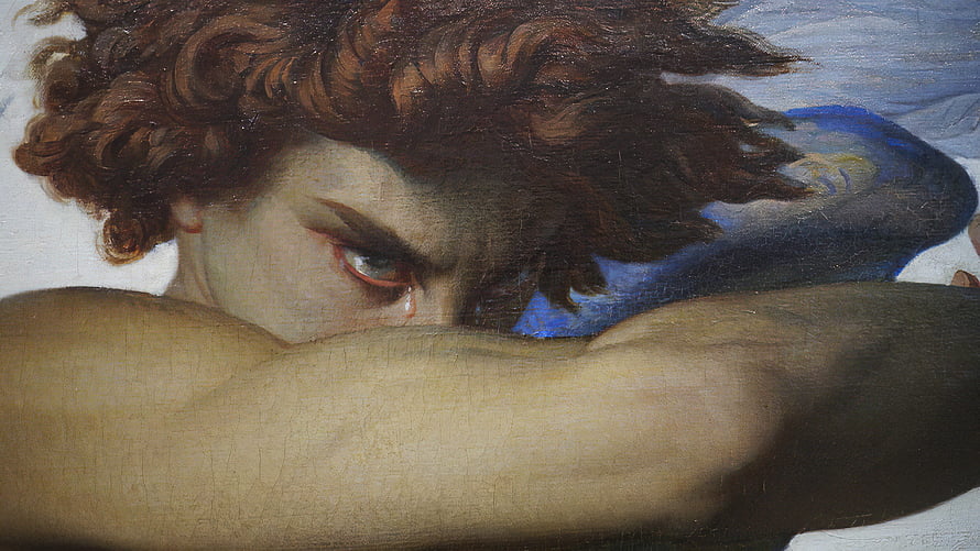 Alexandre Cabanel Fallen Angel Oil Painting Classic Renaissance Artwork HD wallpaper