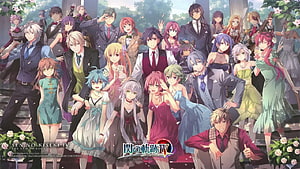 The Legend of Heroes: Trails of Cold Steel IV Character Group Portrait HD wallpaper