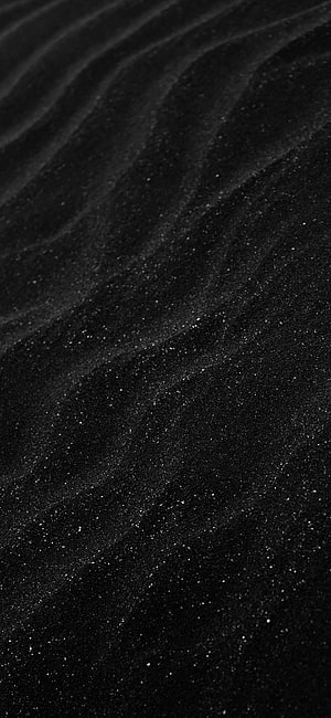 Dark Black Sand Texture with Fine Grain and Flowing Ripples HD phone wallpaper