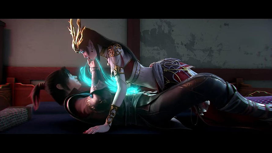 Bettle Through The Heavens Medusa Fantasy 3D Animation Scene HD wallpaper